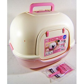 IRIS WNT-510 日本IRIS 橫向除臭貓廁- 粉紅色 IRIS WNT-510 日本IRIS 橫向除臭貓廁- 粉紅色